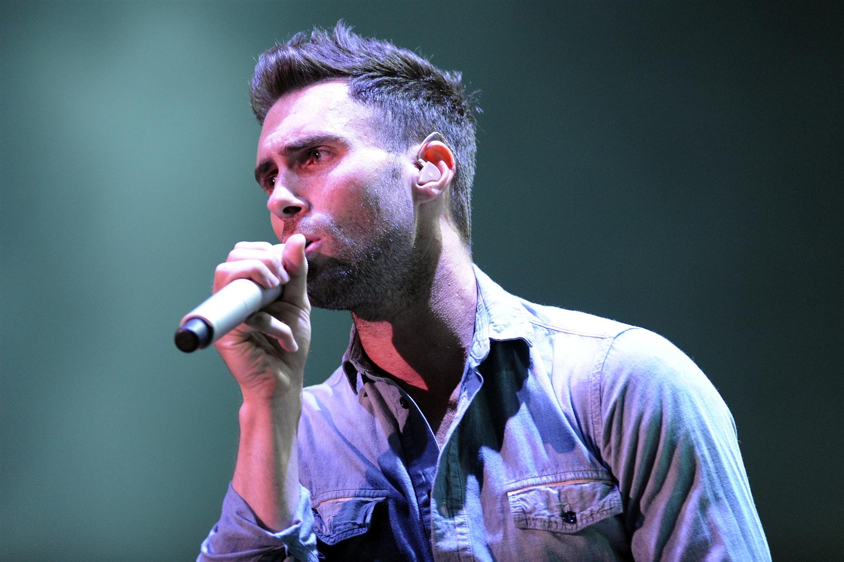 Adam Levine of Maroon 5 performs live at the 'Molson' pictures | Picture 63584